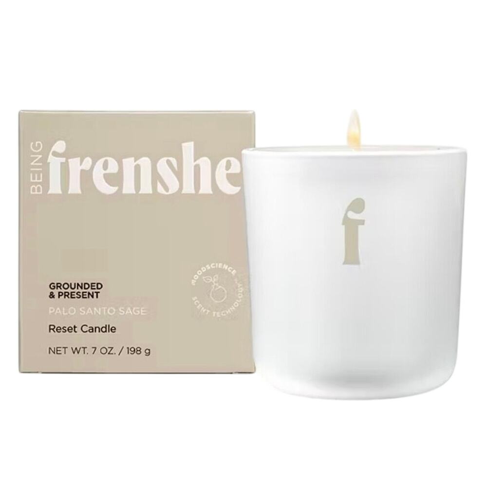 Being Frenshe Palo Santo Sage Reset Candle 7oz Ashley Tisdale NEW
